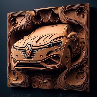 3D модель Renault Mgane E Tech Electric (STL)